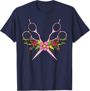 Hairstylist Beautician Hairdresser Hairstyling Hairdressing T-Shirt - T-Shirt | Navy
