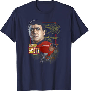 Star Trek Chief Engineer Scott T-Shirt - T-Shirt | Navy