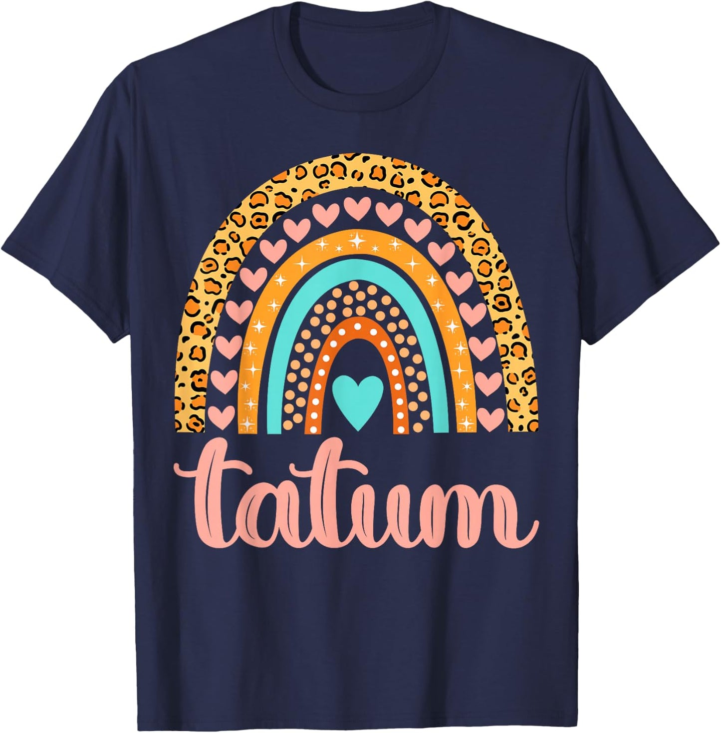 Tatum Tatum Name Birthday Shirt Gift T-Shirt - T-Shirt | Navy