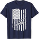 Gyrocopter USA Flag Gyrocopter T-Shirt - T-Shirt | Navy