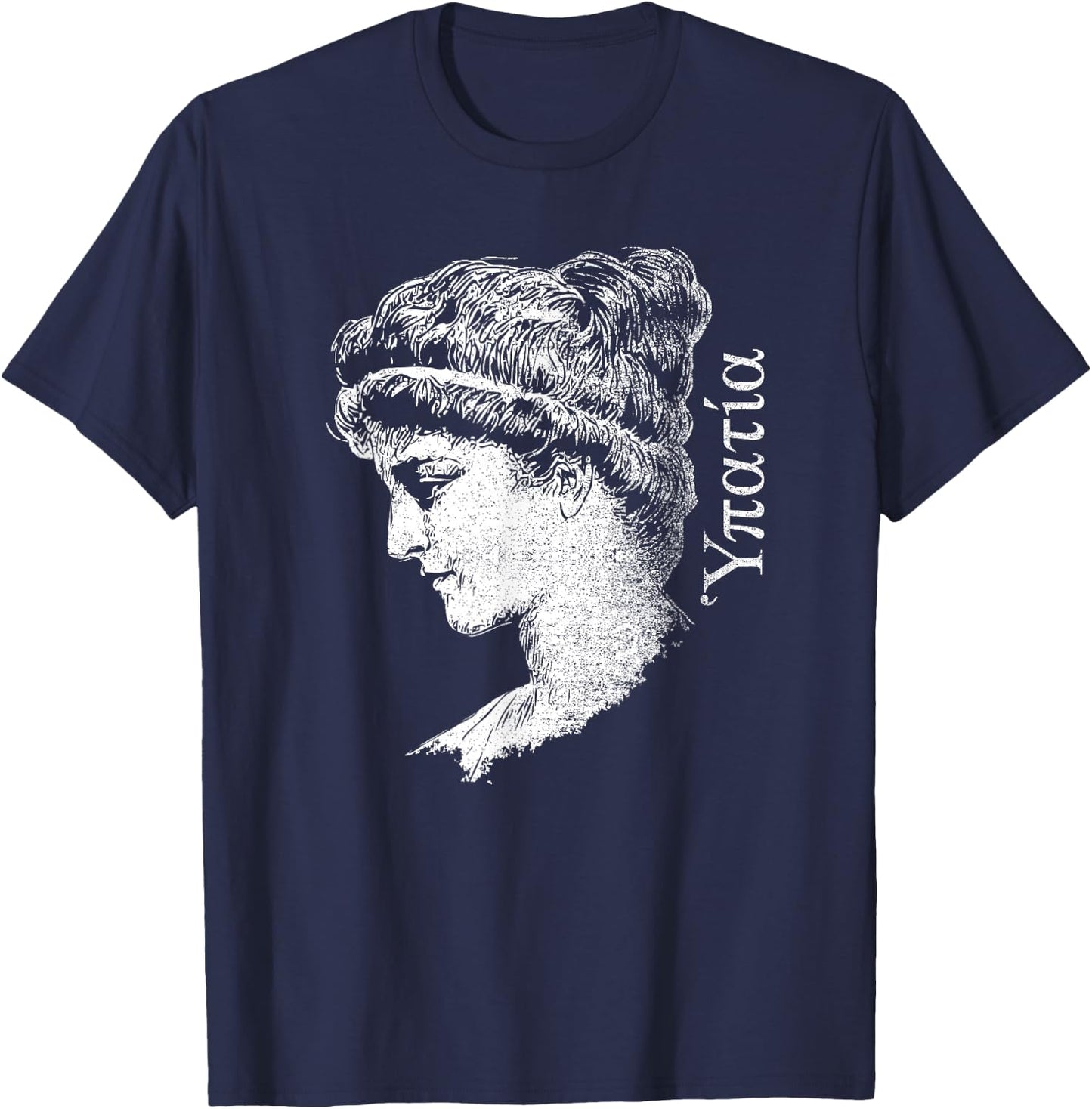 Hypatia of Alexandria Feminism Scientist T-Shirt - T-Shirt | Navy