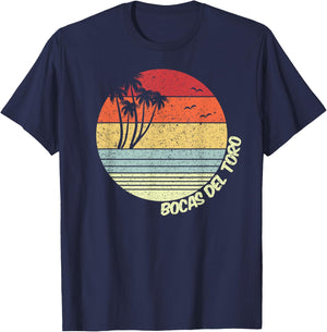 Bocas del Toro Panama Beach Vacation Souvenir T-Shirt - T-Shirt | Navy