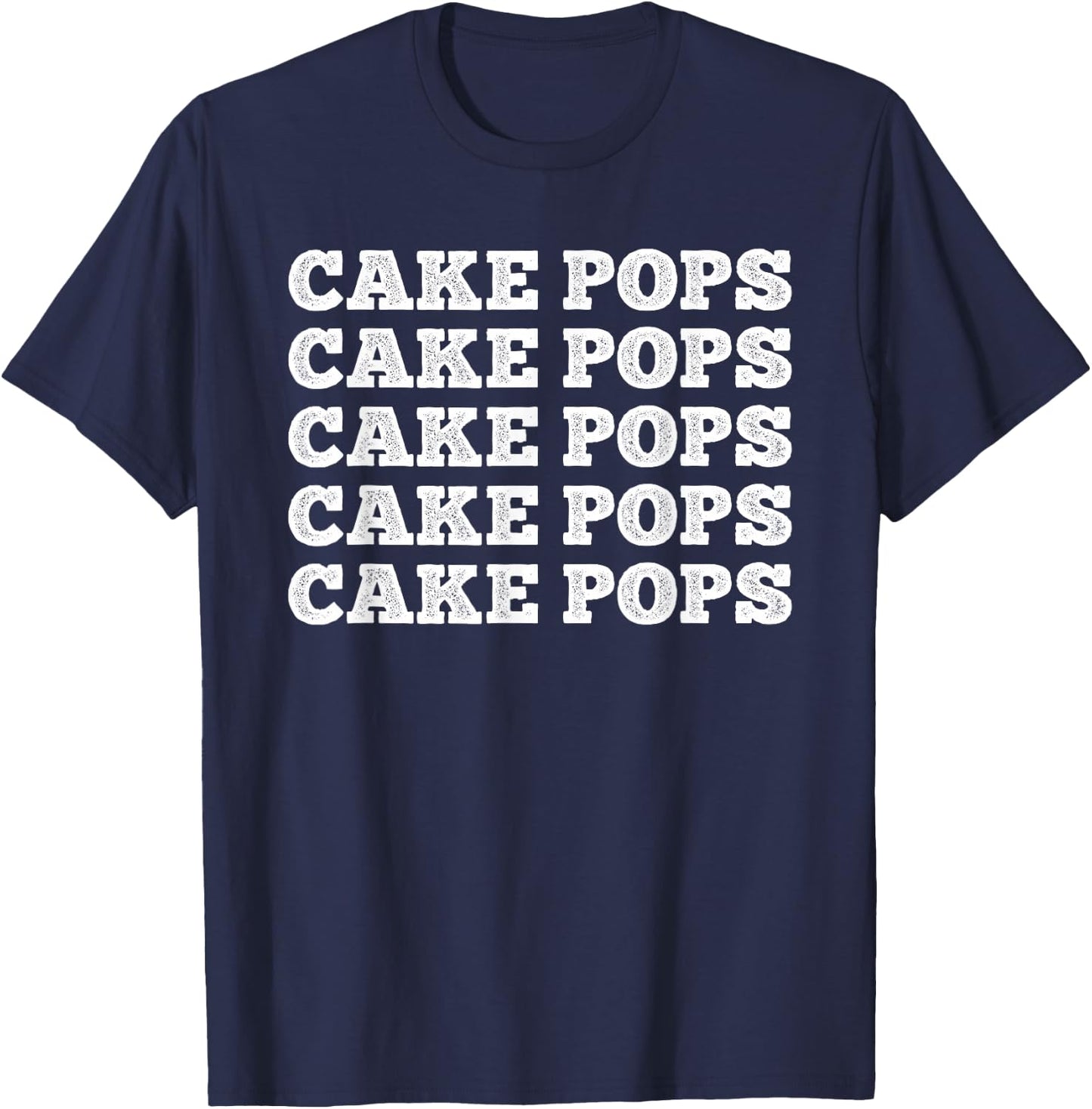 Cake Pops Retro Cake Pop T-Shirt - T-Shirt | Navy