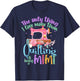 The Only Thing I Love More Than Quilting Is Being A Mimi T-Shirt - T-Shirt | Navy