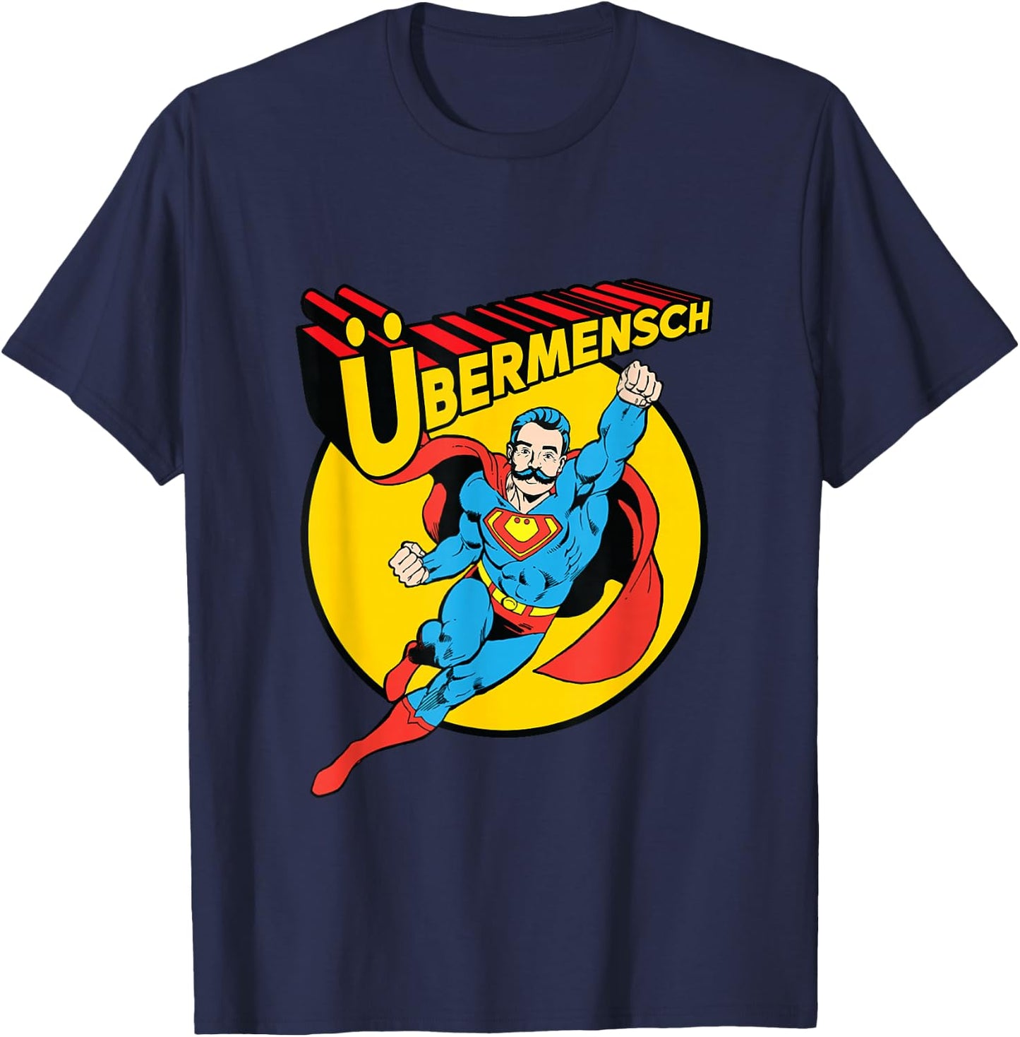 Ubermensch Super Human T-Shirt - T-Shirt | Navy