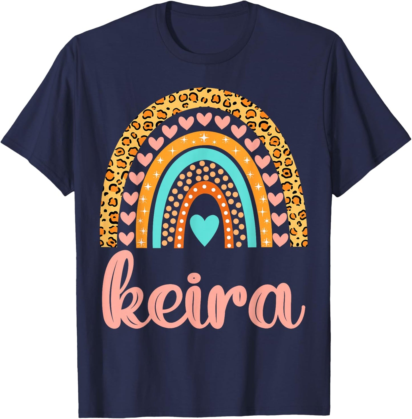 Keira Keira Name Birthday Shirt Gift T-Shirt - T-Shirt | Navy
