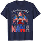Gnome I Love Being Called Nana Patriotic 4th Of July T-Shirt - T-Shirt | Navy