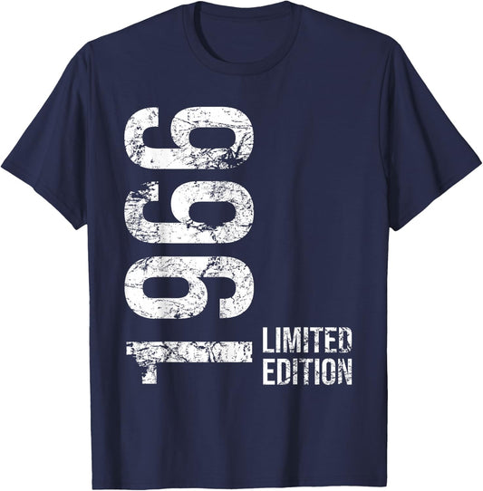 59th Birthday Man Woman 59 Years 1966 Birthday T-Shirt - T-Shirt | Navy