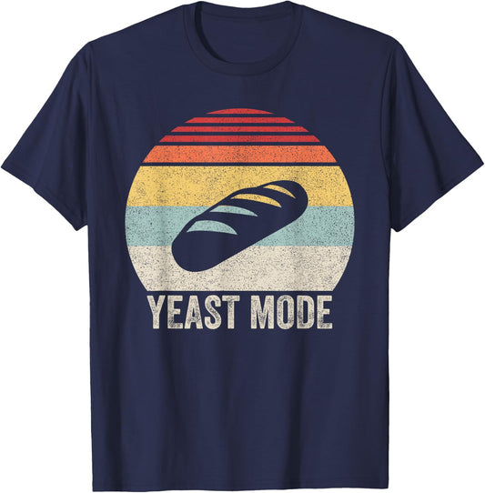 Vintage Retro Yeast Mode Shirt Bread Maker Baking Baker Gift T-Shirt - T-Shirt | Navy