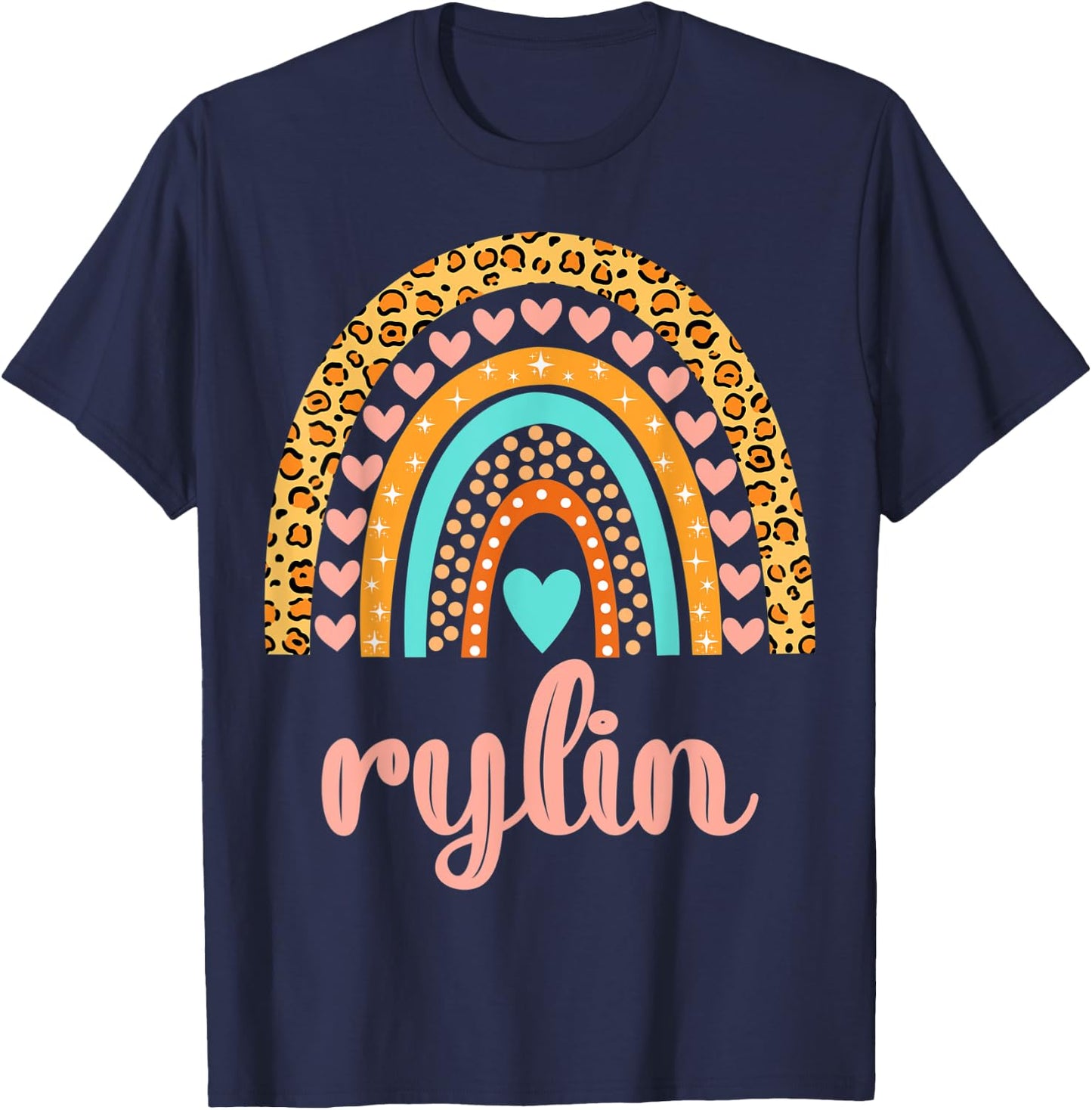 Rylin Rylin Name Birthday Shirt Gift T-Shirt - T-Shirt | Navy