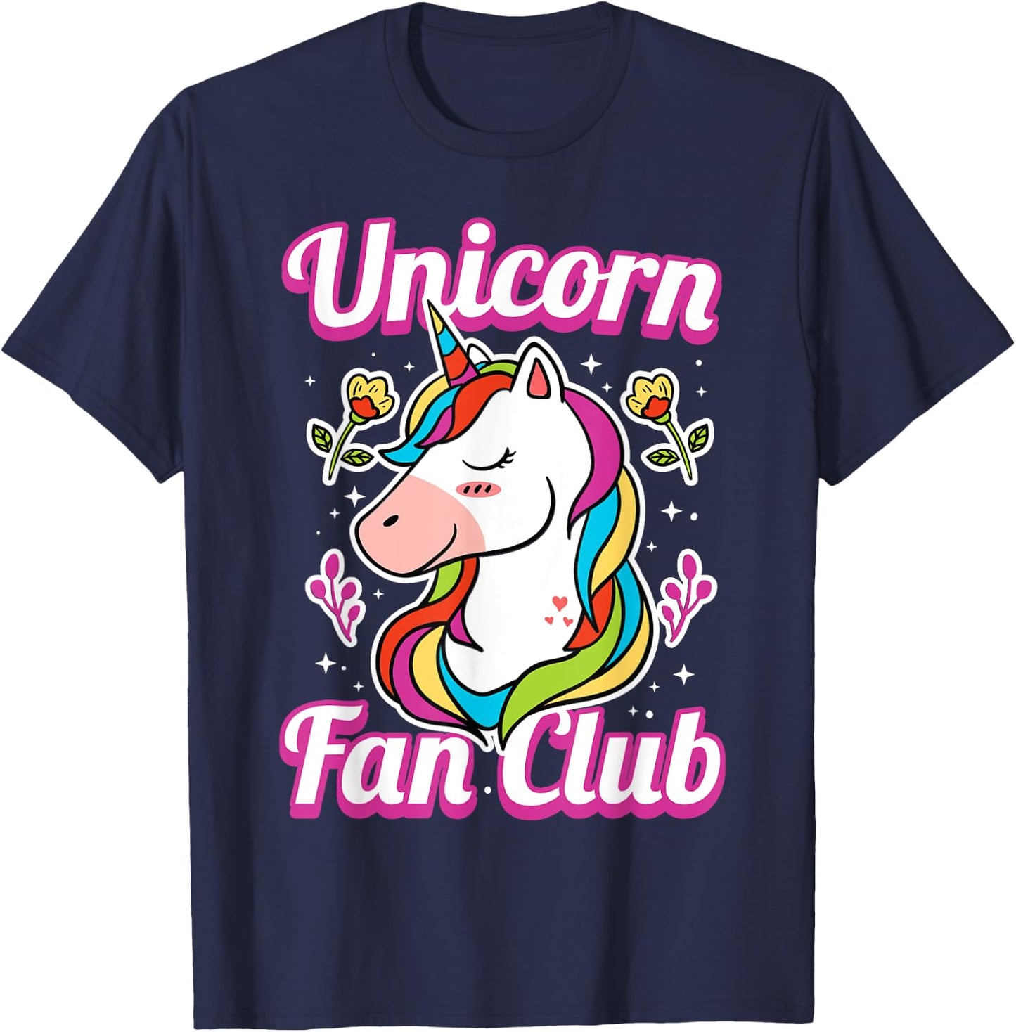 Unicorn Fan Club T-Shirt - T-Shirt | Navy