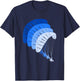Vintage Powered Paragliding Shirt Paramotor Paraglider T-Shirt - T-Shirt | Navy