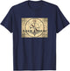 Old School Today Indian TV Test Pattern Old Television Color Bars T-Shirt - T-Shirt | Navy