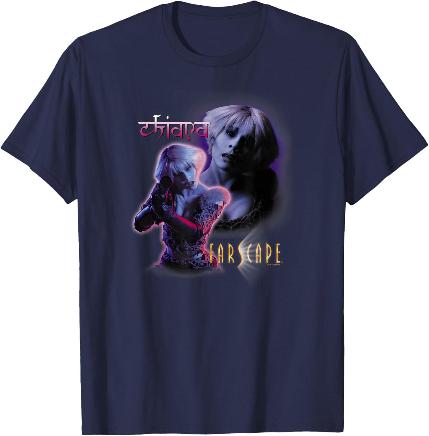 Farscape Chiana T-Shirt - T-Shirt | Navy