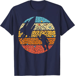 Astronaut in space Polka Dot Happy 15th September 2024 Retro T-Shirt - T-Shirt | Navy