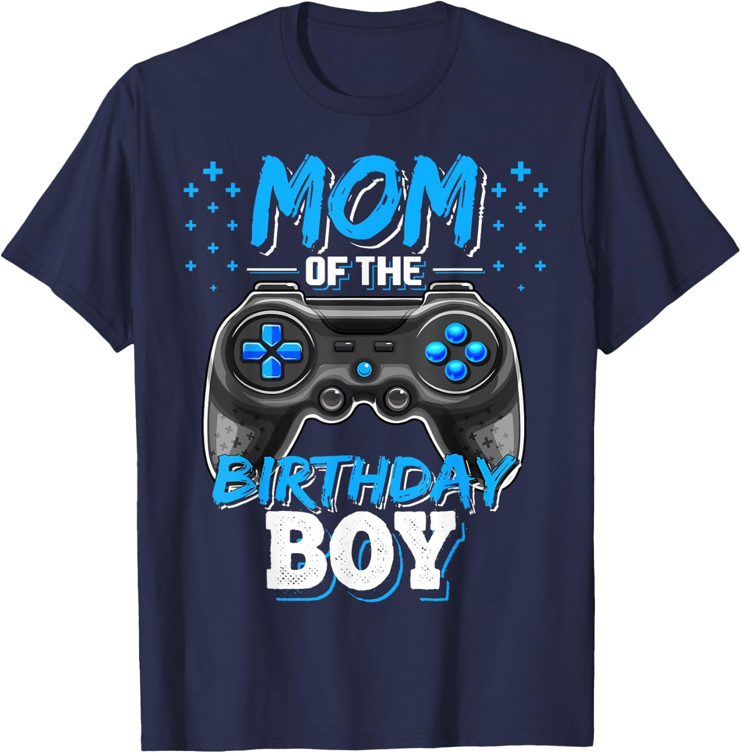Birthday Party for Mum The Birthday Boy Matching Video Player Birthday Party T-Shirt - T-Shirt | Navy