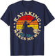 Retro Vintage Kayaking Makes Me Wet Kayak T-Shirt - T-Shirt | Navy