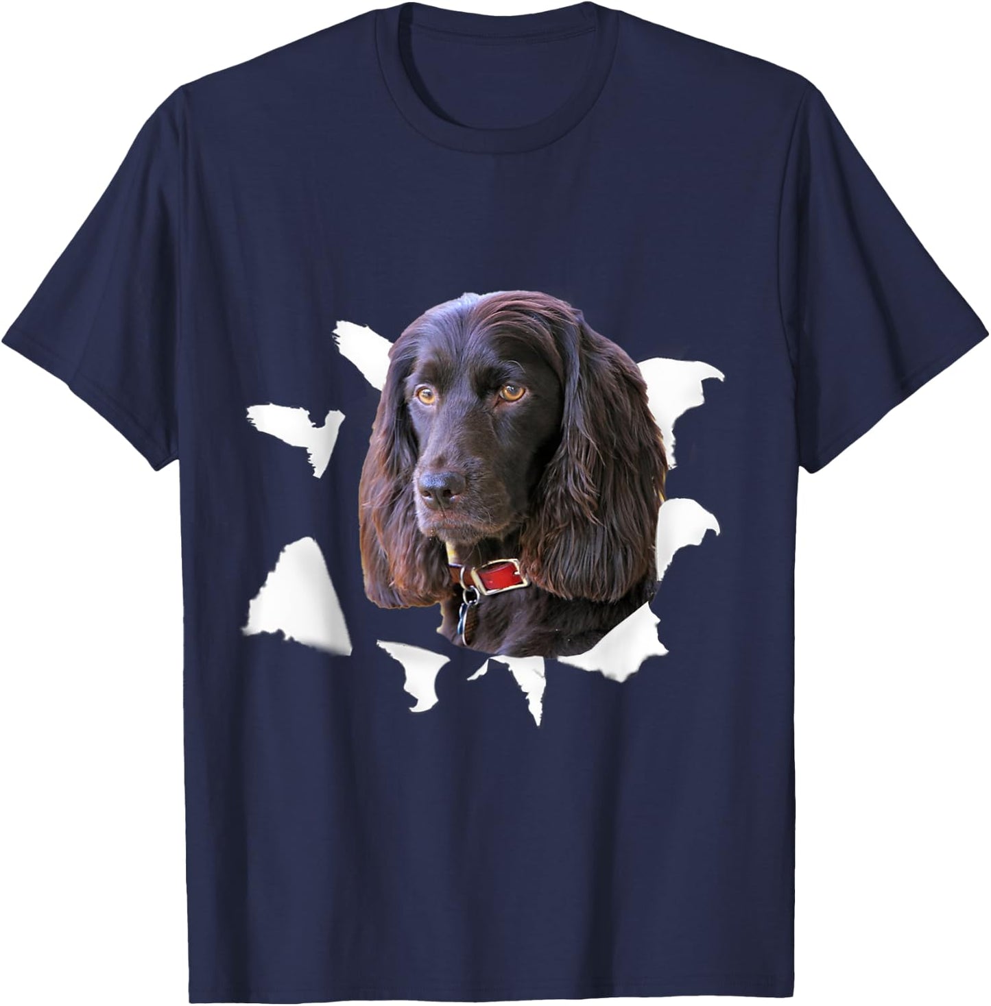 Boykin Spaniel Shirt - Boykin Spaniel T-Shirt - T-Shirt | Navy