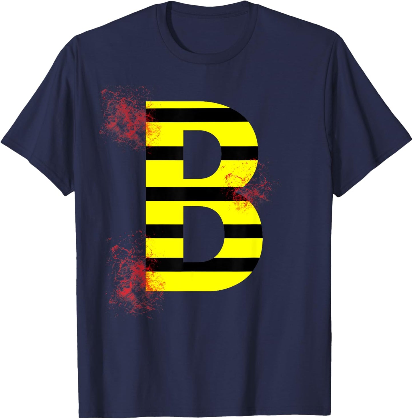 Killer Bee or Zombie Bee Halloween Costume T-Shirt - T-Shirt | Navy