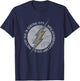 The Flash Father's Day Fastest Dad in Central City T-Shirt - T-Shirt | Navy