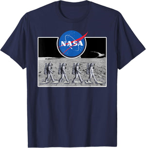 The Official Abbey Astronaut Moon Crossing NASA T-Shirt - T-Shirt | Navy
