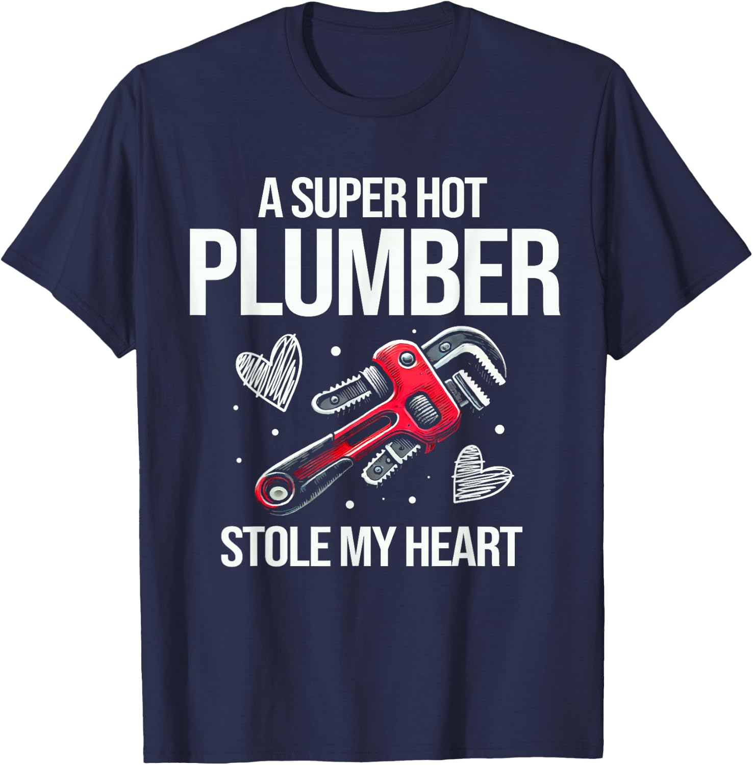 Funny Bigfoot Plumber Quote For Pipefitter Men T-Shirt - T-Shirt | Navy