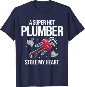 Funny Bigfoot Plumber Quote For Pipefitter Men T-Shirt - T-Shirt | Navy