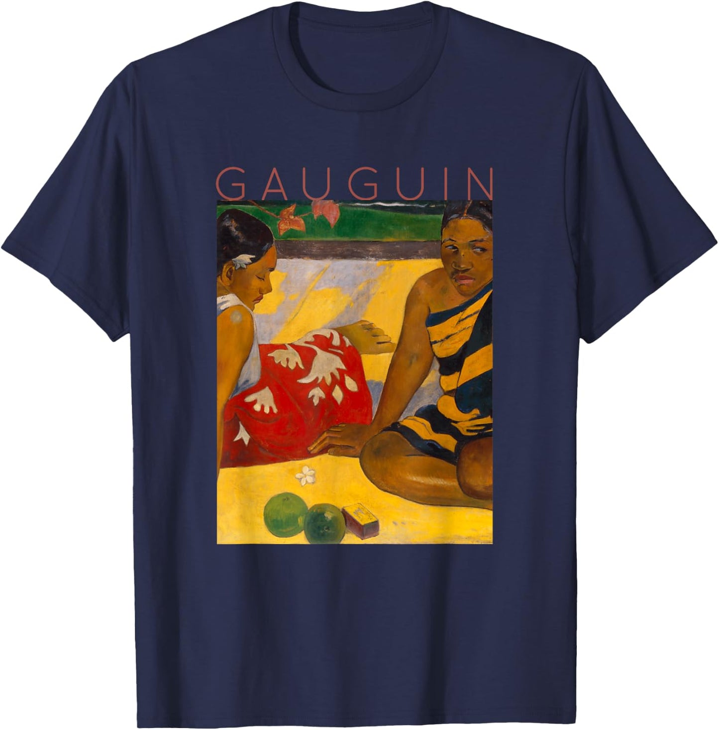 Paul Gauguin - Parau Api - What News T-Shirt - T-Shirt | Navy