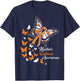 Multiple Sclerosis Awareness Butterflies Gift T-Shirt - T-Shirt | Navy