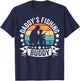 Daddy's Fishing Buddy Dad Fishing boys girls For Fathers Day T-Shirt - T-Shirt | Navy