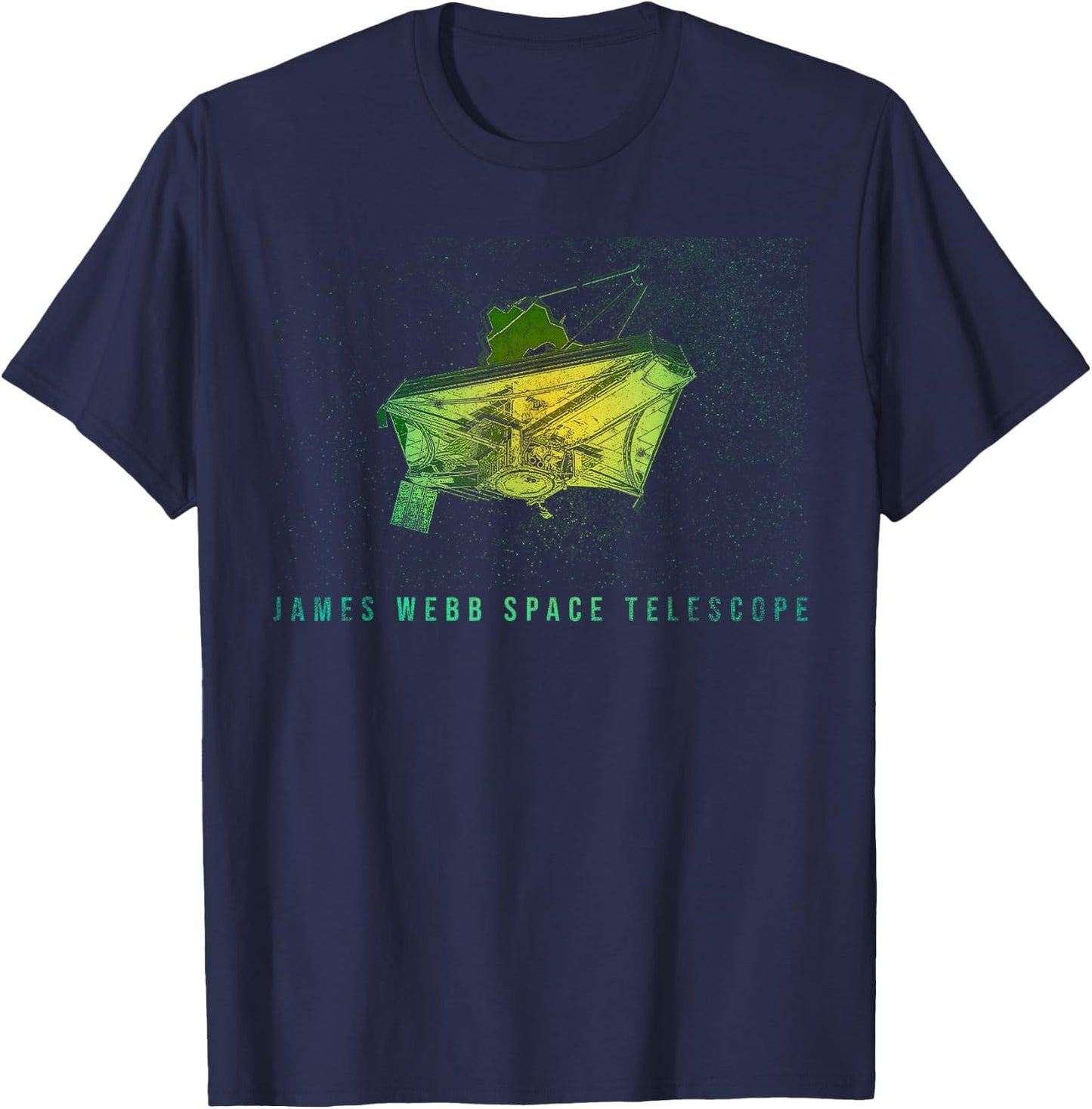James Webb Space Telescope T-Shirt - T-Shirt | Navy