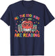 All The-Cool Kids Are Reading Book Lover Librarian Bookworm T-Shirt - T-Shirt | Navy