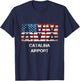 Catalina Airport AVX Aviation Pilot T-Shirt - T-Shirt | Navy