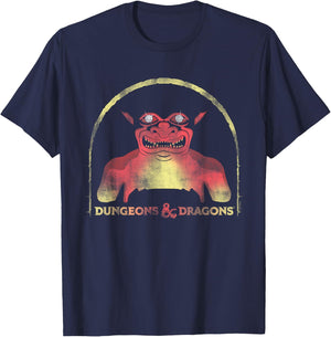 Dungeons & Dragons Old School Player's Handbook T-Shirt - T-Shirt | Navy
