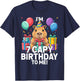 I'm 7 Year Old Capy Birthday to Me 7th Birthday Capybara T-Shirt - T-Shirt | Navy