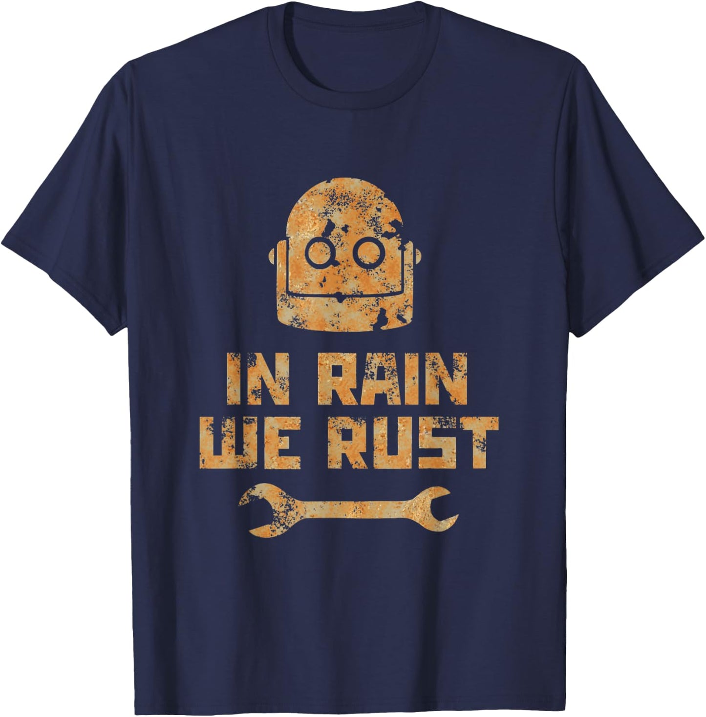 Mechanic, Auto, Robot | Engineer T-Shirt - T-Shirt | Navy