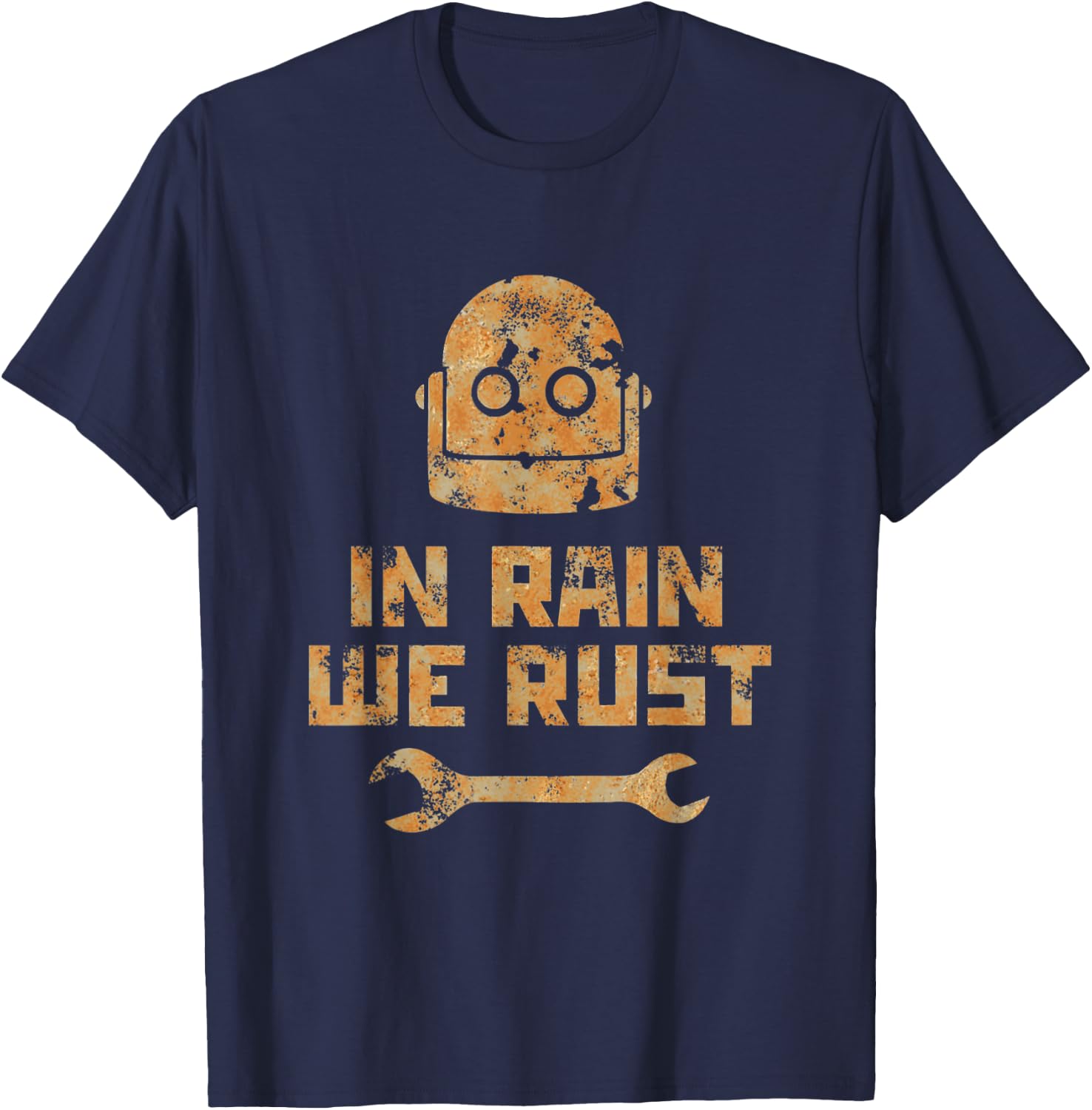 Mechanic, Auto, Robot | Engineer T-Shirt - T-Shirt | Navy