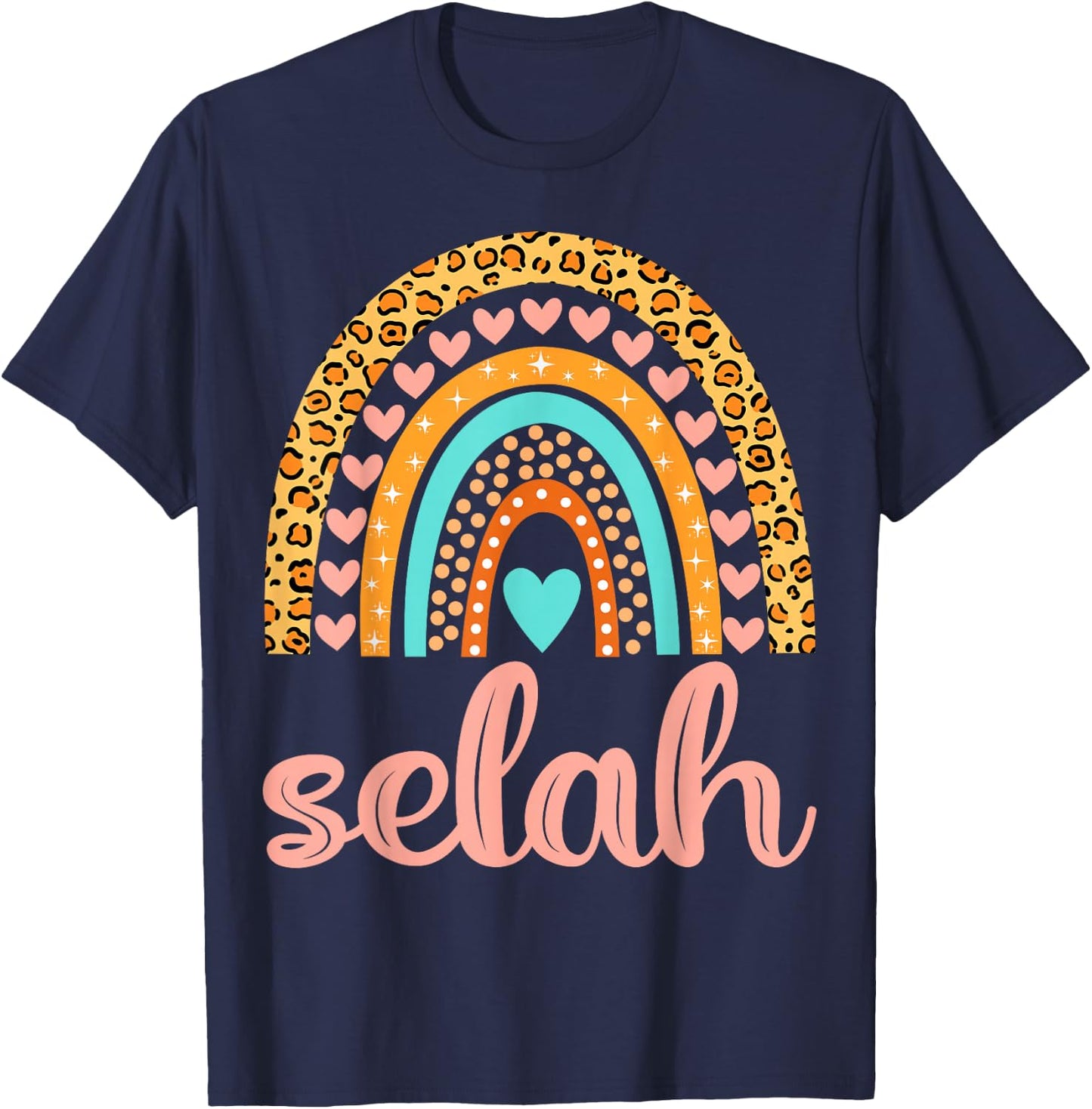 Selah Selah Name Birthday Shirt Gift T-Shirt - T-Shirt | Navy
