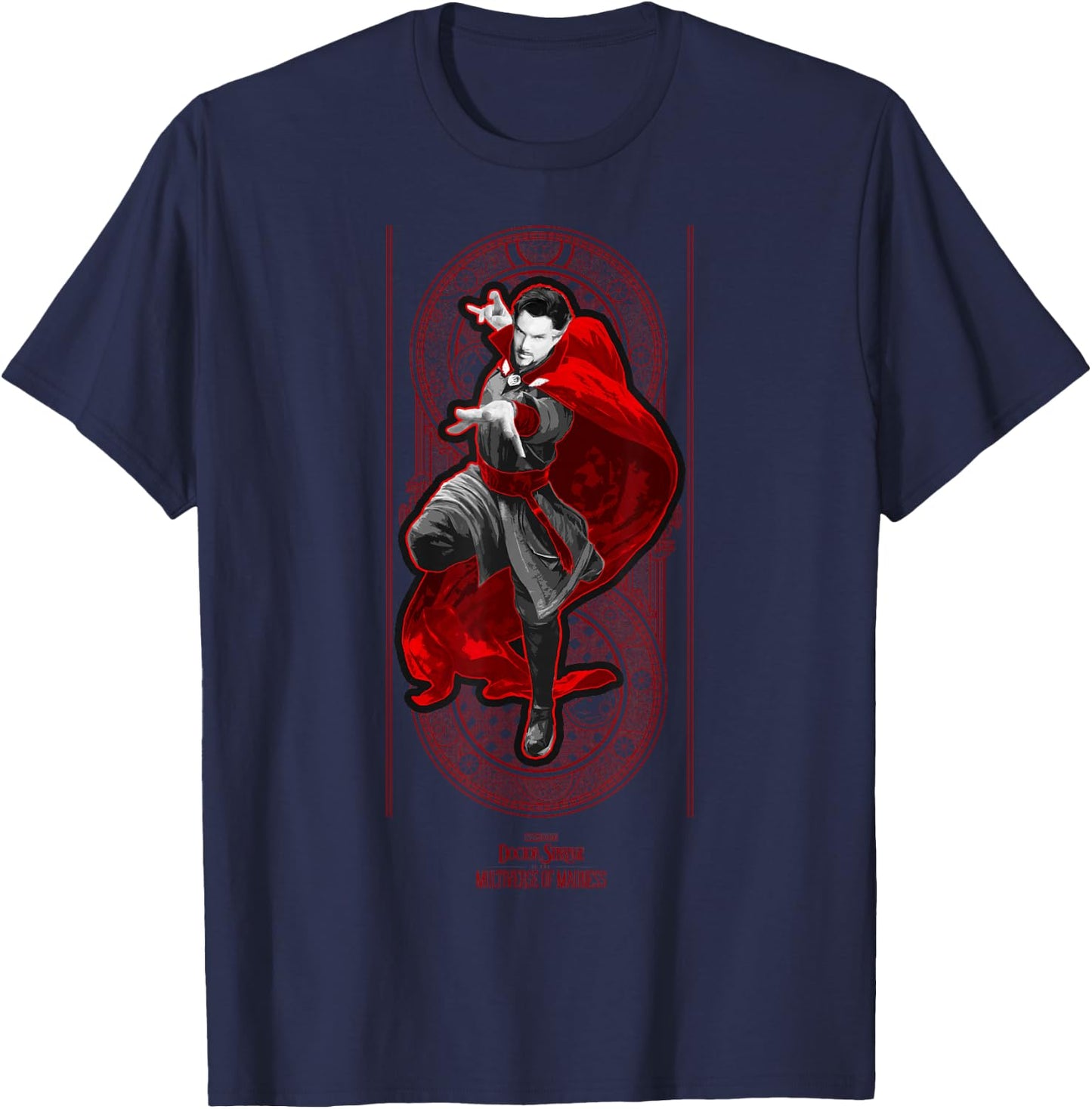 Marvel Doctor Strange In The Multiverse Of Madness Portrait T-Shirt - T-Shirt | Navy