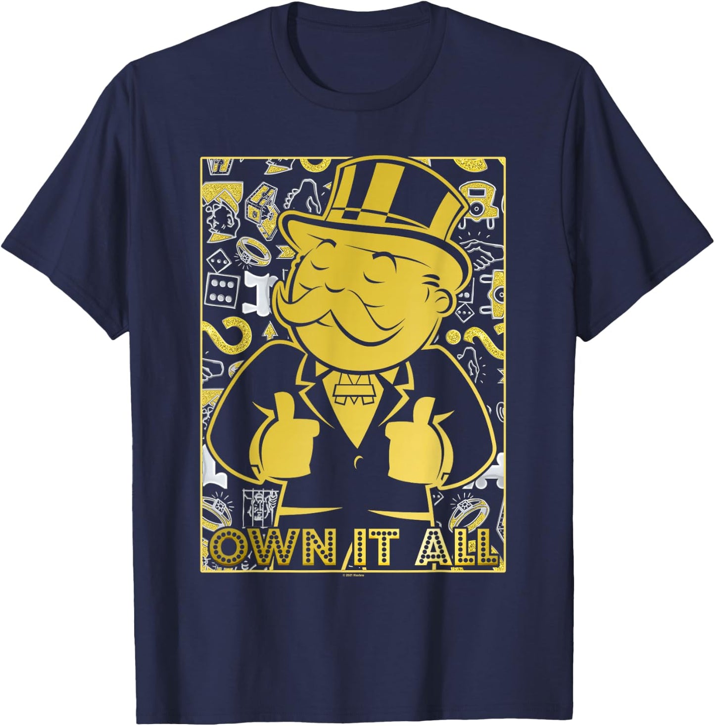 Monopoly Own It All T-Shirt - T-Shirt | Navy