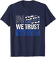 NCIC Law Enforcer Paralegal Assistant Lawyer In God We Trust T-Shirt - T-Shirt | Navy