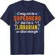 Superhero & Librarian Library T-Shirt - T-Shirt | Navy