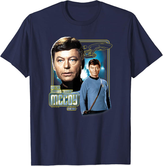 Star Trek Doctor Mccoy T-Shirt - T-Shirt | Navy