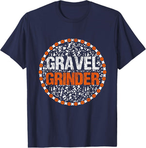 Gravel Bike Road Racing Bicycle Cyclocross T-Shirt - T-Shirt | Navy