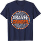 Gravel Bike Road Racing Bicycle Cyclocross T-Shirt - T-Shirt | Navy