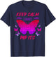 Fidget Toy Pop It for Girls Butterfly Fidget Toy T-Shirt - T-Shirt | Navy