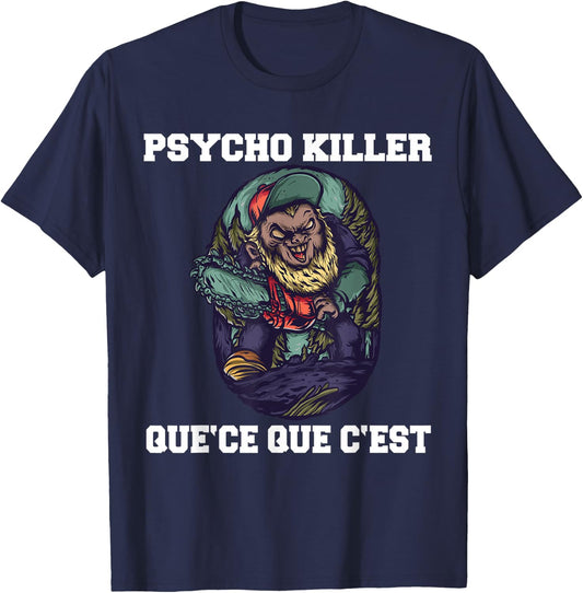 Psycho Killer T-Shirt - T-Shirt | Navy