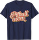Vintage Pitbull Mom Gift Dog Lover Apparel Pet Pit bull Mama Men Women Girls Kids T-Shirt - T-Shirt | Navy