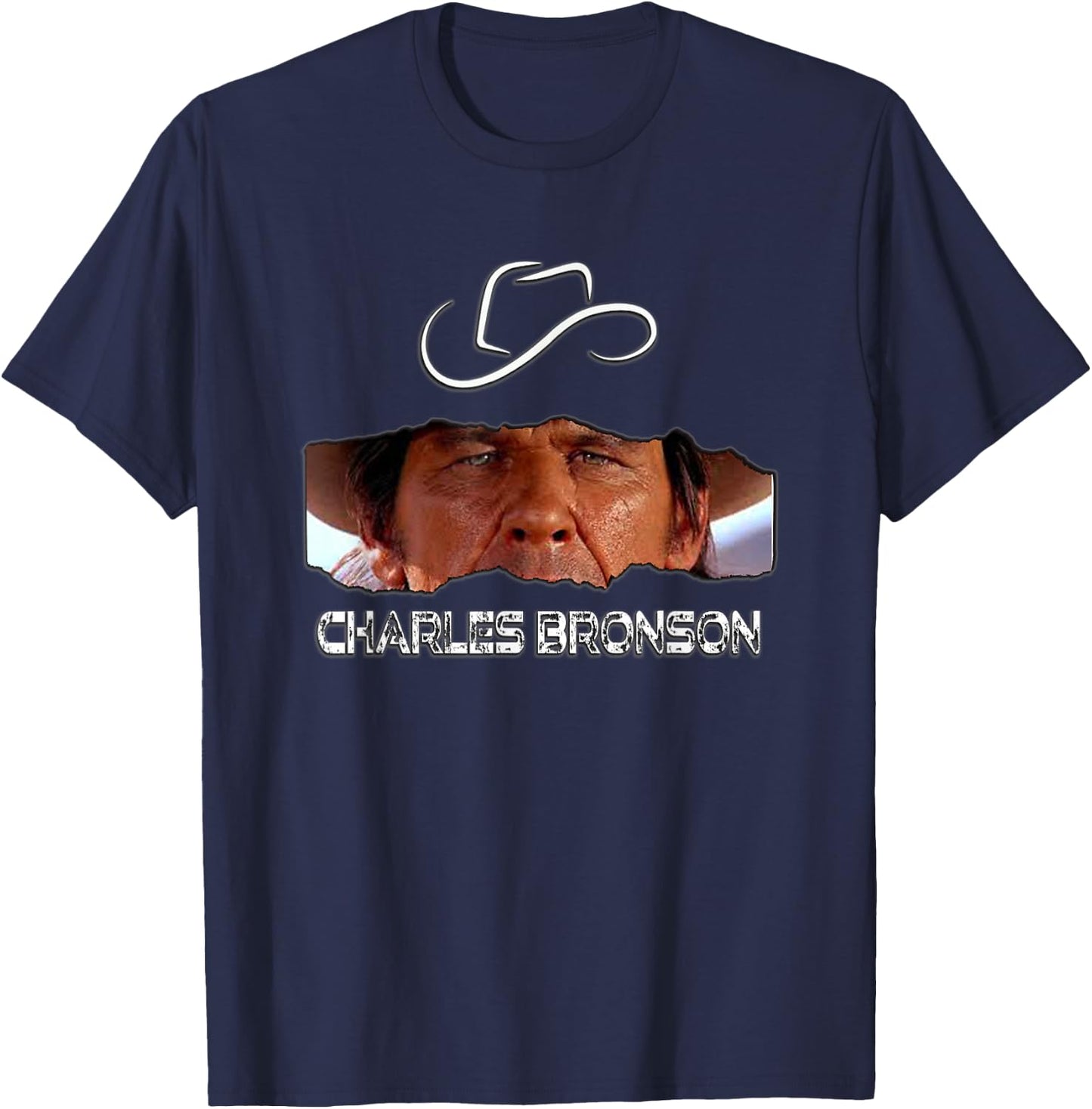 Charles Bronson_001 T-Shirt - T-Shirt | Navy