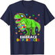 Embrace Differences- Autism Awareness Dinosaur Puzzle Piece T-Shirt - T-Shirt | Navy